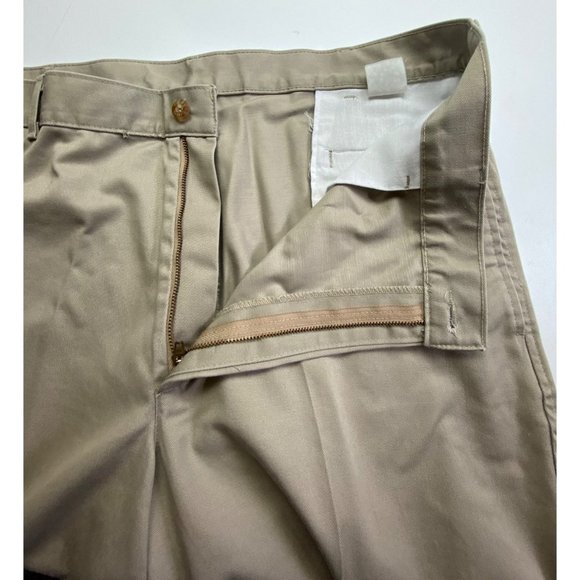 DUXBAK Chino Khaki Men's Pants Size 38"X30"   Made in USA - Picture 4 of 6